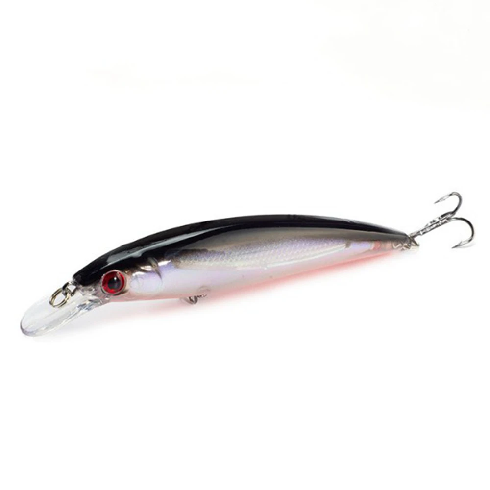 

1Pcs High Quality Minnow Fishing Lure Laser 11cm 13.6g Artificial Hard Bait Bass Pike Wobblers Fishing Tackle 10 Colors