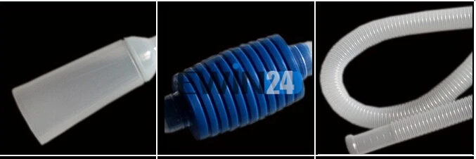 1 X сифон для аквариума аквариум для воды изменение гравия чистые воздушные насосы фильтры синий