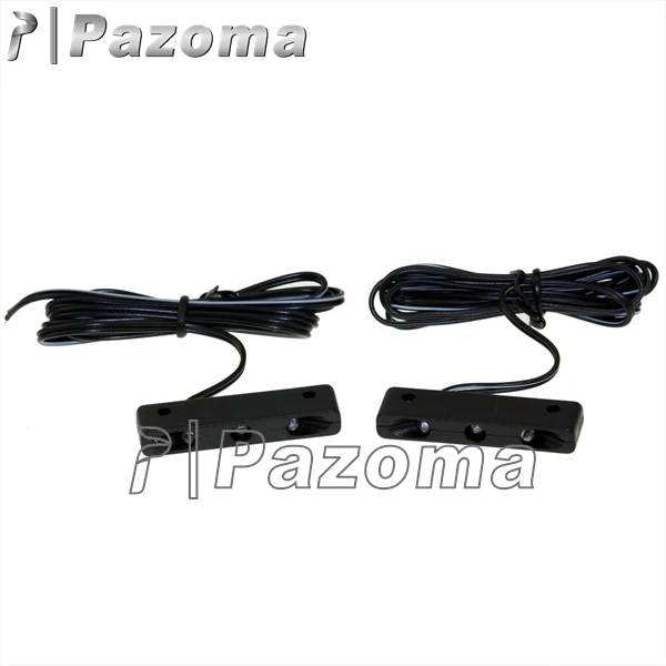 Черный синий свет 3 светодиода фонарь поворота указатели для спортивного