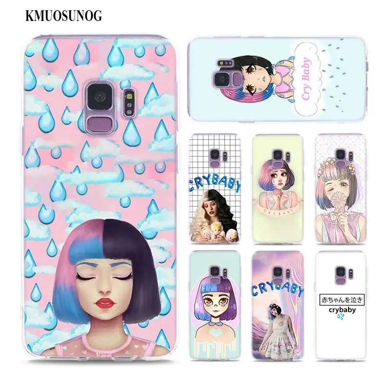 

Transparent Soft Silicone Phone Case Melanie Martinez Crybaby for Samsung Galaxy Note 9 8 S9 S8 Plus S7 S6 Edge S5 S4 Mini