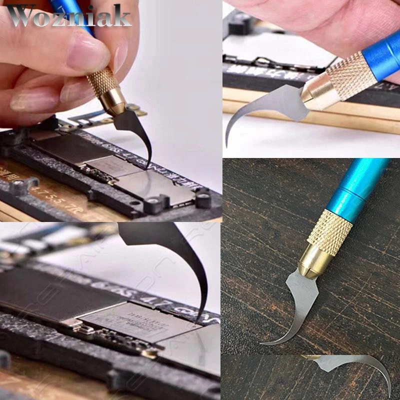 Возняк 2 в 1 микросхема резиновые края изгиб удаления лезвия NAND Flash плата