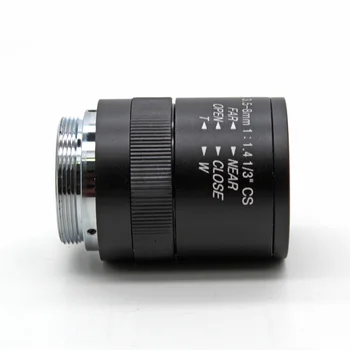 

FGHGF XR-M5 3.5-8mm Machine Vision Lens Megapixel Manual Aperture Manual Focus Lens HD Surveillance Lens CS Interface 1/3