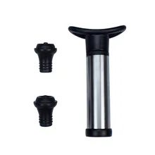 1 х вакуумный насос Пробка для вина герметики для бутылок Пробка для напитка с 2 пробками пробки