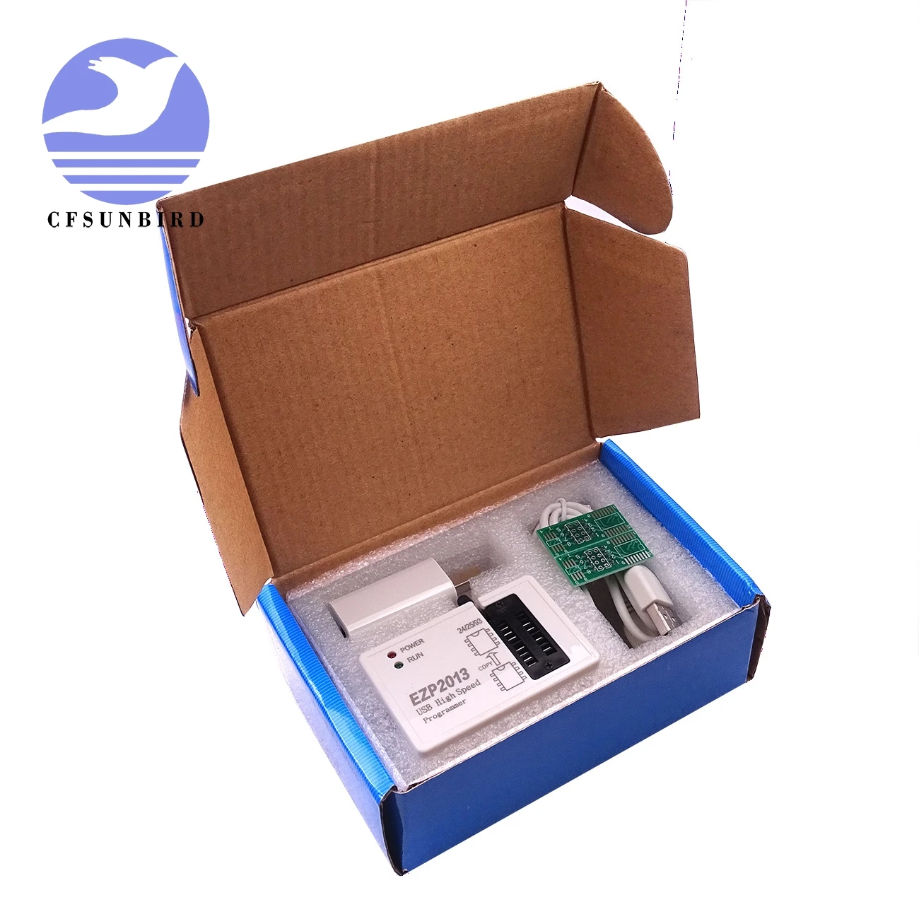 

CFsunbird EZP2013 Update from EZP2010 high-speed USB SPI Programmer 24 25 93 EEPROM 25 flash bios chip support WIN7 WIN8
