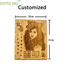 Custom-made wood engraving Creative printmaking for Children couples classmates DIY photo frame graduation Gifts children’s Toys