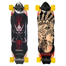 

MS403 Losenka brand Competitive Pro skate board drift longboard 100% Canada hard rock maple skateboard customized skateboard