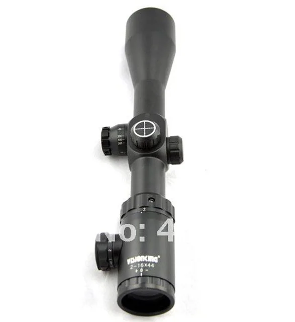 Best price at $308 Cheap Visionking 2-16x44 Riflescope IR Side Focus Hunting Rifle Scopes High Shockresistance Riflescopes Waterproof W/21mm Mount Rings