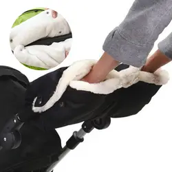 Детские зимние штаны теплые варежки на коляску коляски ручной коляска аксессуары для детской коляски варежки Детские Багги защелка