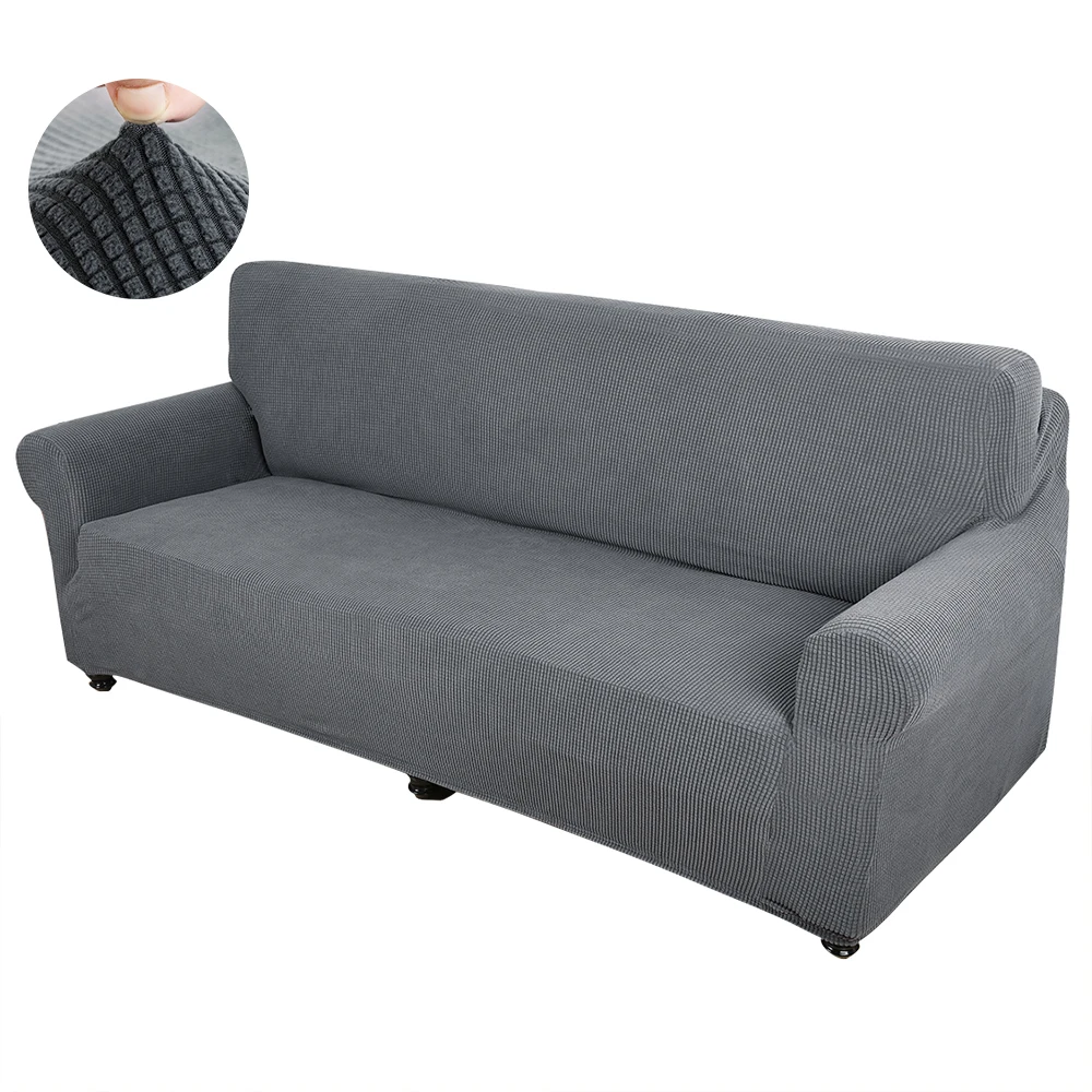 Flexible Stretch Sofa Cover For Living Room Elastic Plaid Sofa