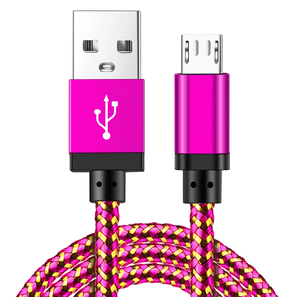 Олаф Быстрая зарядка Micro USB кабель синхронизации данных нейлоновый USB кабель для мобильного телефона для Android адаптер зарядное устройство кабели для samsung кабель