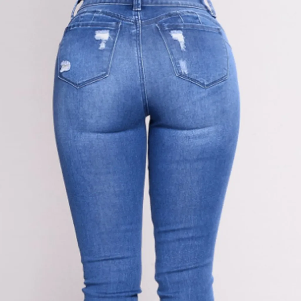 Модные женские облегающие джинсы с принтом, обтягивающие узкие брюки, Стрейчевые брюки для женщин, женские брюки, одежда