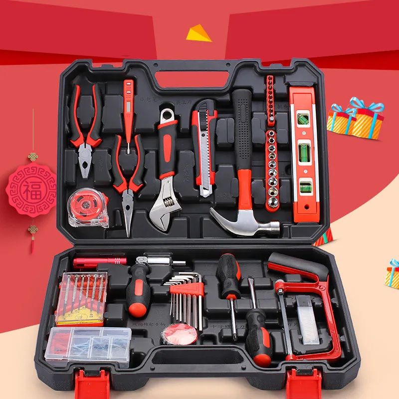 

A variety of optional tool kits 108 sets of manual tool kits home repair kits home combo hand tool sets