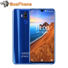 OUKITEL K9 Android мобильного телефона 7,1" в виде капли воды, 4 Гб 64 Гб Octa Core Android 9,0 6000 мАч 16MP 8MP 5 V/6A быстрой зарядки смартфона