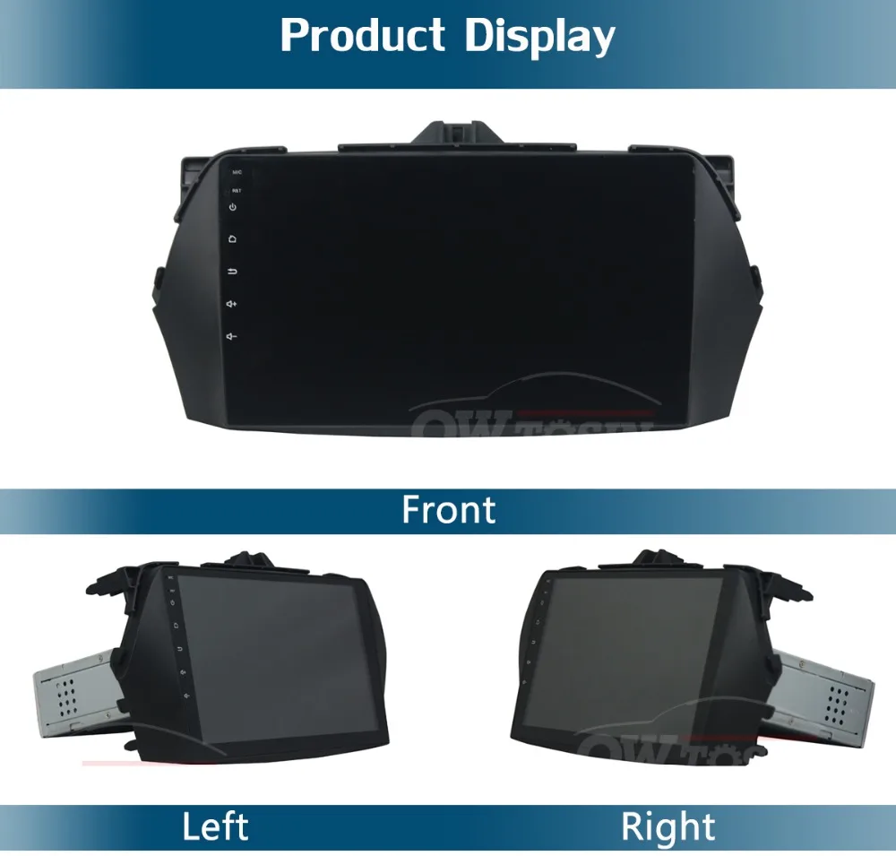 Best 9" IPS Android 9.0 Octa 8 Core 4GB RAM+64GB ROM Car DVD Radio GPS For Suzuki CIAZ 2013-2017 DSP CarPlay Parrot BT Stereo Adas 13