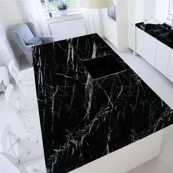 

Self Adhesive Marble Table Sticker Computer Desk Cover Wallpaper diy Furniture Renovation PVC Wall Papers Home Decor Tapeta W124