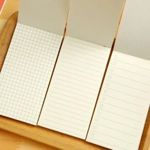 1pcs/lot 135mmx70mm Simple cowhide small notebook plan bookmark Diary Notebook Stationery 1pcs lot svi4004