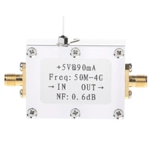 50 M-4 GHz малошумный усилитель LNA радиомодуль RF FM HF VHF NF = 0.6dB-110dBm#0616