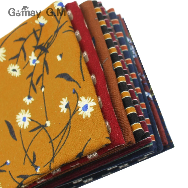 Fashion Cotton Scarf for Women Men Casual Floral Print Scarves Autumn Winter Ladies Wrap 60*60cm Soft Pocket Square