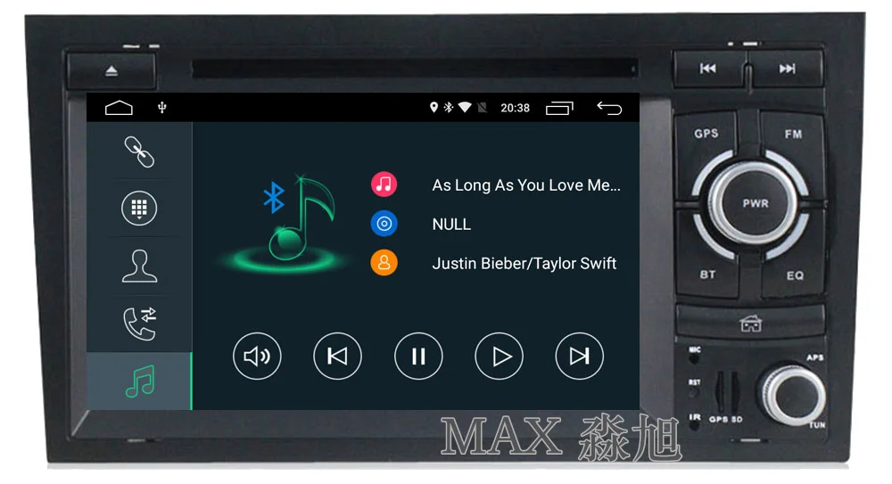 Clearance MAX For Audi A4 B6 B7 S4 2003-2011 Car Radio GPS Navigation System CD Player Bluetooth call/music SWC free map 4G Mirror Link 8