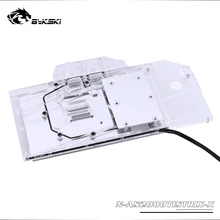 Bykski استخدام كتلة المياه ل ASUS ROG STRIX-RTX2080TI-O11G-GAMING/غطاء كامل كتلة النحاس/RGB ضوء/اللوحة الخلفية الأصلية المتوافقة(China)
