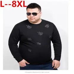 10XL 8XL 6XL 5XL свитер Для мужчин 2018 новые весенние пуловер Свободный крой тонкий Для мужчин S вязаные свитера мужские Curl подол высокое качество