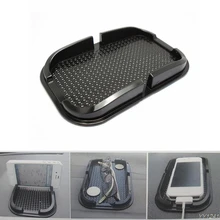 Прямая Мягкая Авто подставка против скольжения автомобильный коврик держатель Подставка для iPhone 3g 4 4s мобильный телефон черный Автомобильный Гаджет