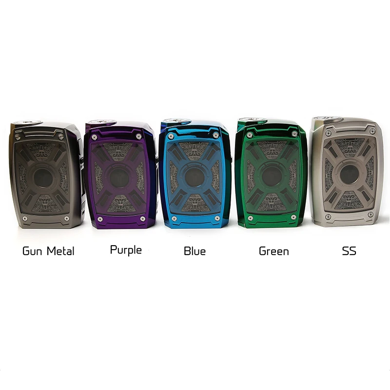 

100% Original Teslacigs Tesla XT 220W MOD E-Cigarettes RGB LED XT TC Box MOD Fit Tallica Mini Tank Vape Electronic Cigarette Mod