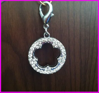 

Free Shipping Rhinestone Dog Charms Pet Jewelry ZInc Alloy 200pcs/lot Flower Shaped Wholesale Dog Pendants