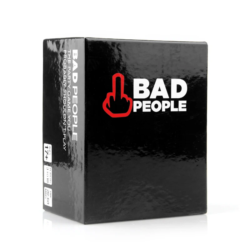 

Bad People+NSFW Adult Party Cards Game Bad People The Party Game You Probably Shouldn't Play Board Funny Game