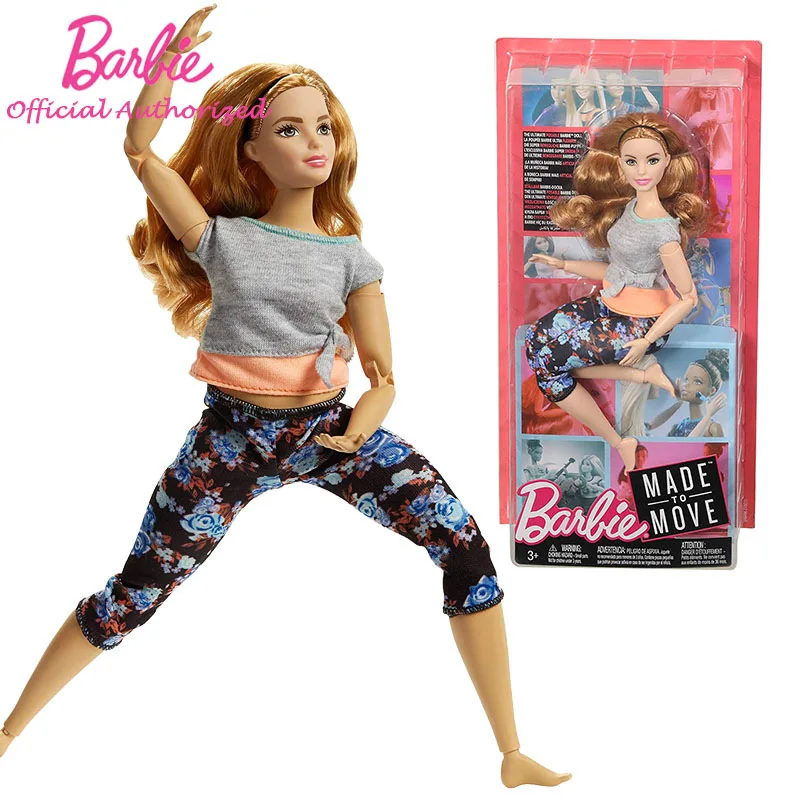 Бренд Barbie Ограниченная серия, 3 стиля, модные куклы, модель йоги, Игрушки для маленьких детей, подарок на день рождения, кукла Барби, модель Boneca DHL81 - Цвет: FTG84