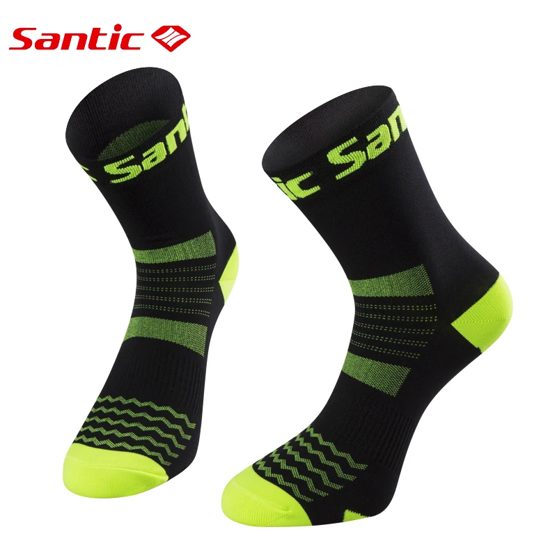 Santic 2019 высокая эластичность дышащие спортивные носки Running марафон Футбол