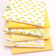 6pic/лот 40 х 50 см лоскутное изделие из хлопчатобумажной ткани tecido для пошива платья подушка ткани, цветные ткани одеяла ручной работы ткань для самодельных кукольных платьев K307