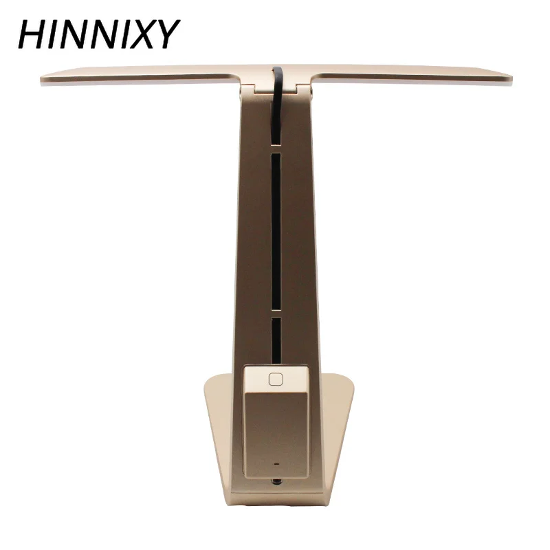 Hinnixy LED Eye Protect Moden стильная настольная лампа Utralthin с затемнением перезаряжаемая USB