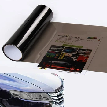 

30*100cm Matte Black Car Light Stickers Car Light Headlight Taillight Tint Vinyl Film Sticker Fog Light Rear Lamp Smoke Film