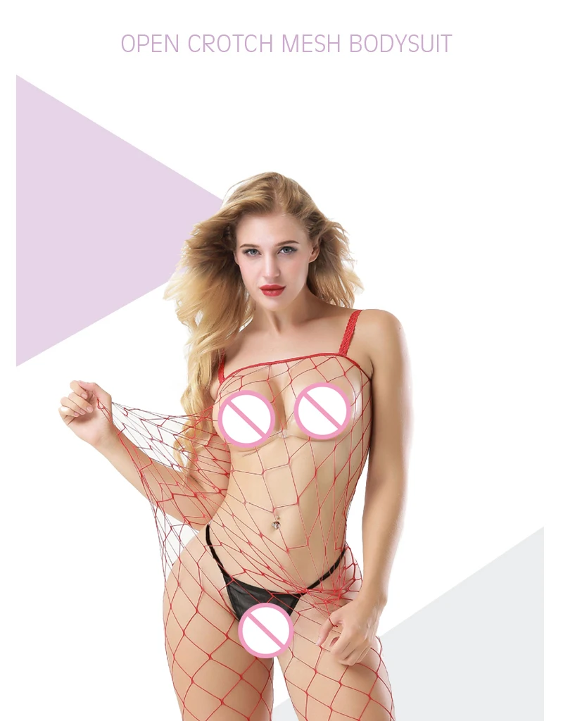 Fishnet bodystocking (1)