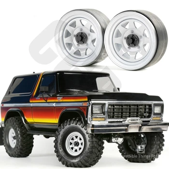 

4pcs high quality 1.9inch Metal Wheel Hub Rim Beadlock For 1/10 RC Crawler Car TRX4 RC4WD D90 D110 Axial SCX10 90046 JIMNY CFX
