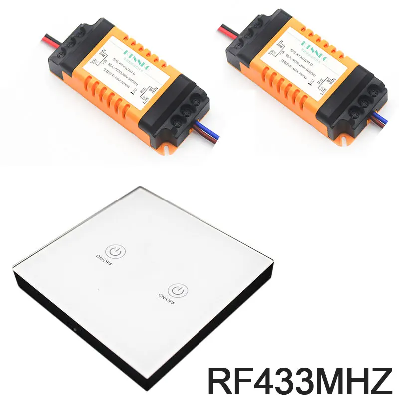VHome беспроводной пульт дистанционного управления 433mhz1 RF приемник 90 v 250 реле