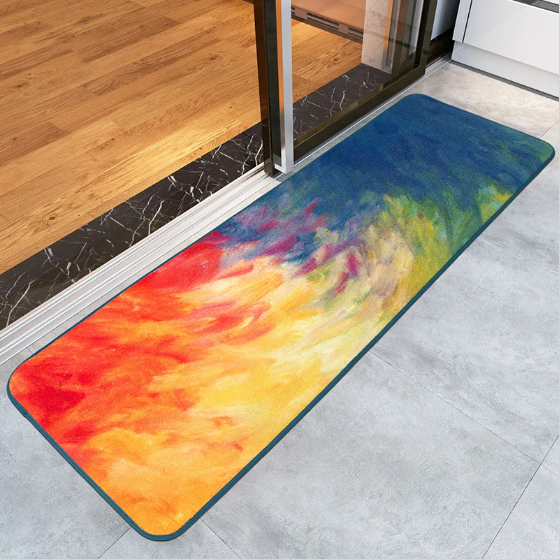 Ghgyuf 3d Sleeping Cat Floor Mats Entrance Doormats Anti Slip
