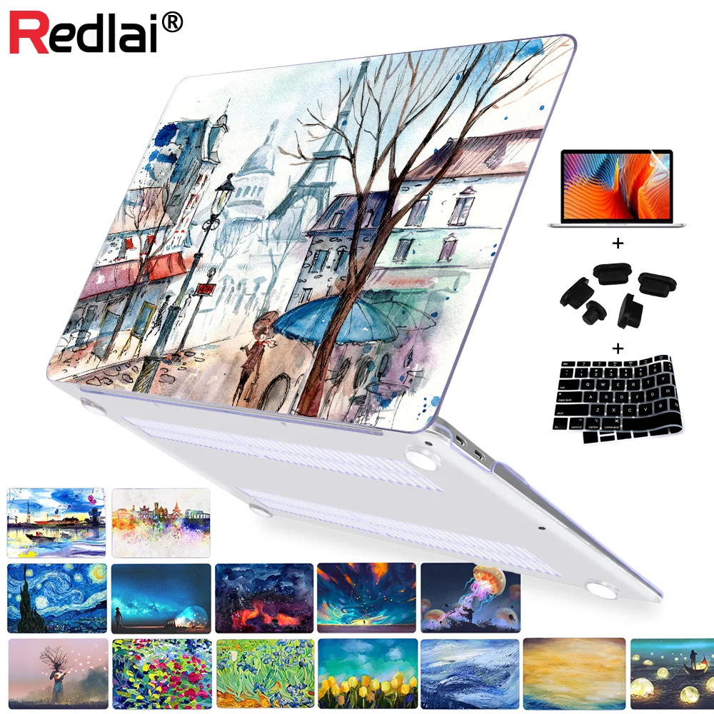 Чехол для ноутбука MacBook Air 2020 M1 A2179 A1932 A1466 Pro 13 15 16 дюймов A2141 A2338 A2289 A2251|case for macbook pro|cases