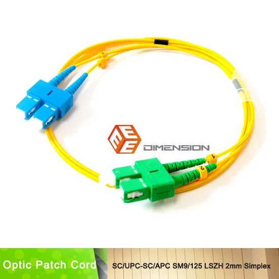 

High Quality 1M Length Fiber Optic Cable Fiber Optic Fiber SC/SC Duplex Patch Cord