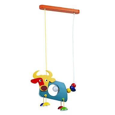 LED 5W Lovely Colorful font b Pendant b font Light in Cow Shape E14 40W Free
