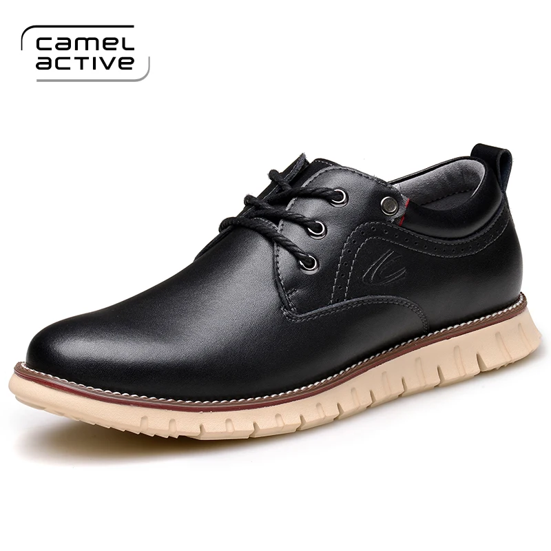 

Camel Active Spring Summer Breathable Moccasins Men Oxfords Shoes Male Flats Genuine Leather Casual Shoes Walking Footwear