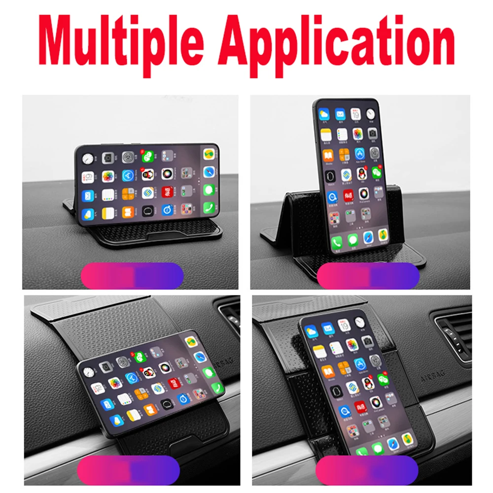 Cellphone Stand Mount for Mobile Phone mp3mp4 Pad GPS Anti Slip Car Sticky Anti-Slip Mat Work Perfectly,car mats