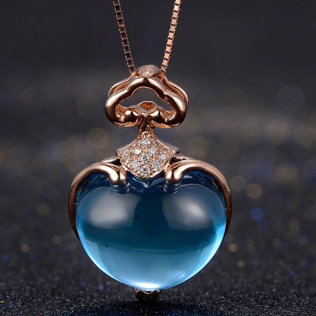 topaz pendant