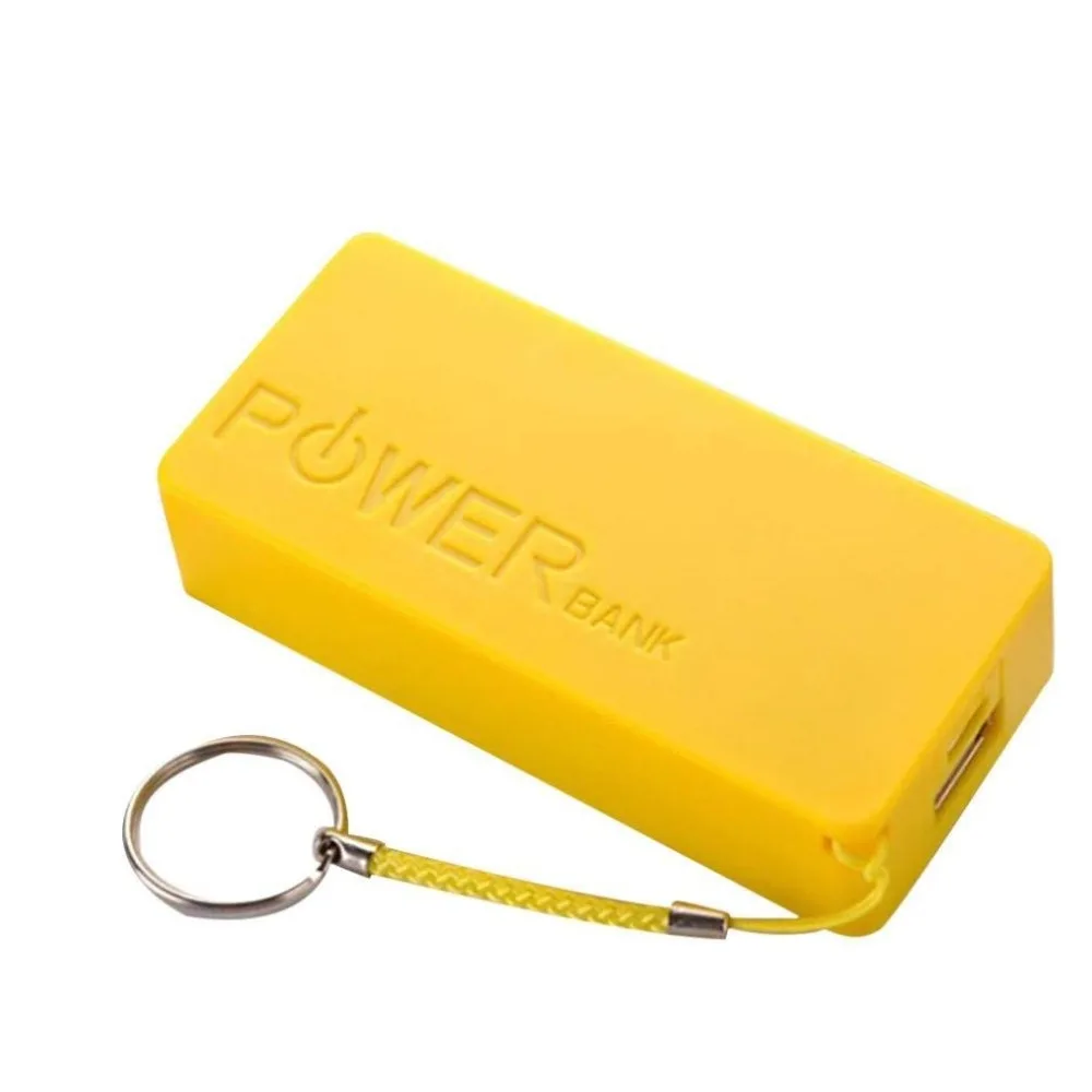 Внешний аккумулятор USB 5600 мАч 2x18650 зарядное устройство кейс для iPhone Samsung смартфон
