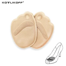 KOTLIKOFF, 3 пары, 4D, губка для стопы, поддержка стопы, стельки, стельки, вставки, обувь, женские брендовые носки, обувь на высоком каблуке, аксессуары
