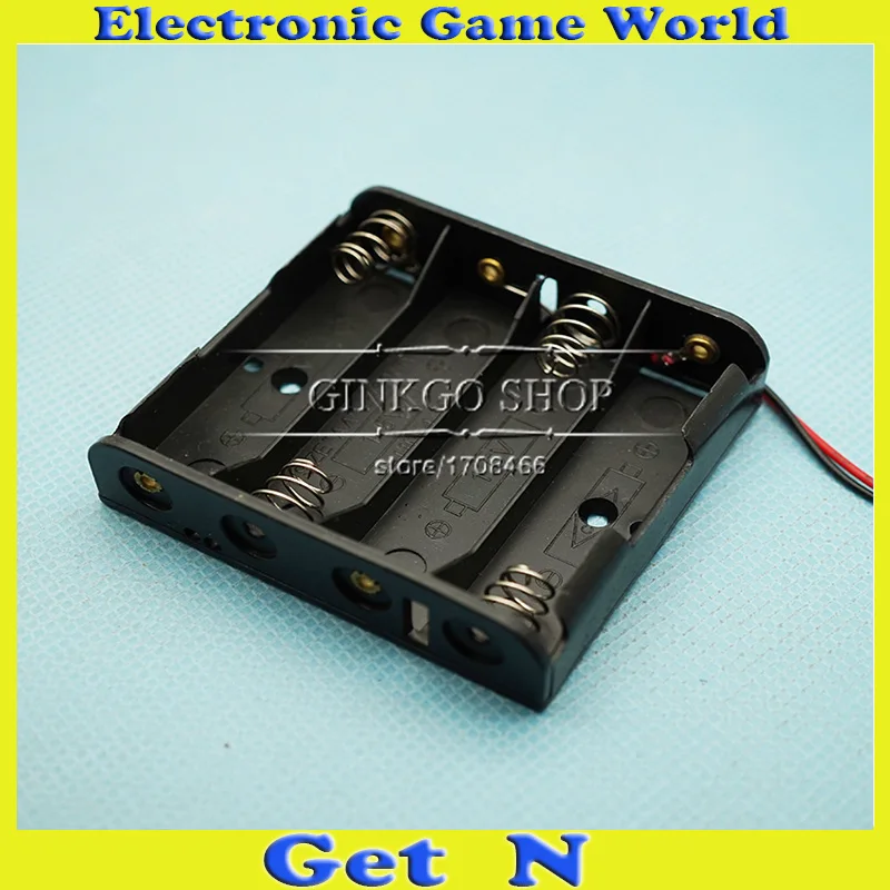 Smonisia 25pcs 4x AA Battery Batteries Holder Storage Box without
