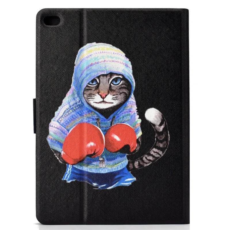 Wekays For Apple Ipad Air Ipad 5 A1474 A1475 A1476 Cartoon Cat Leather Fundas Case For IPad Air IPad 5 IPad5 9.7 inch Cover Case