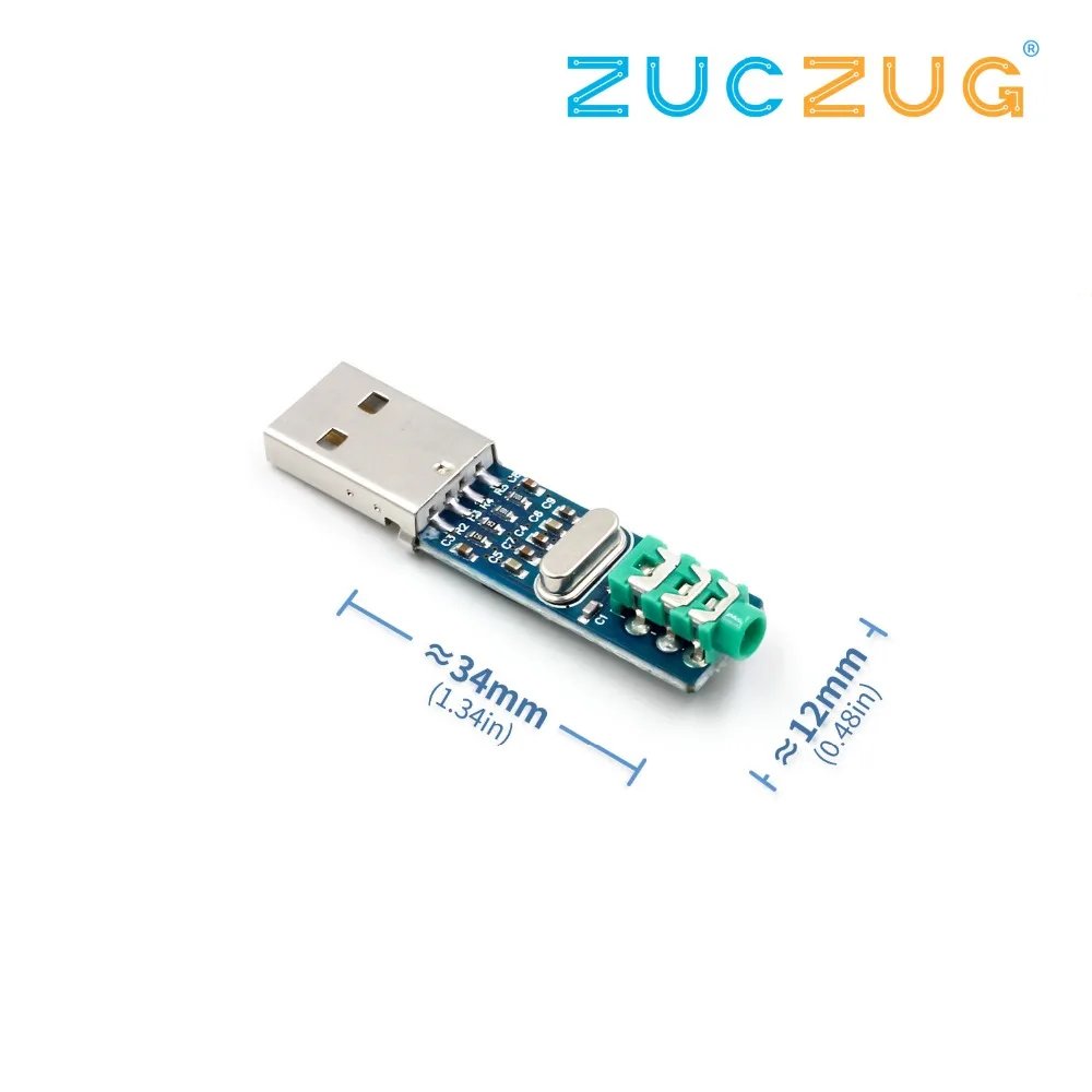 

5V Mini PCM2704 USB DAC HIFI USB Sound Card USB Power DAC Decoder Board Module Raspberry Pi 16 Bits
