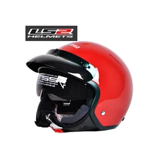 Free shipping authentic retro LS2 half helmet motorcycle helmet men and women spring and helmet OF561